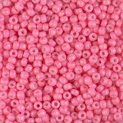 Round Seed Bead by Miyuki - #4467 Duracoat Carnation Opaque