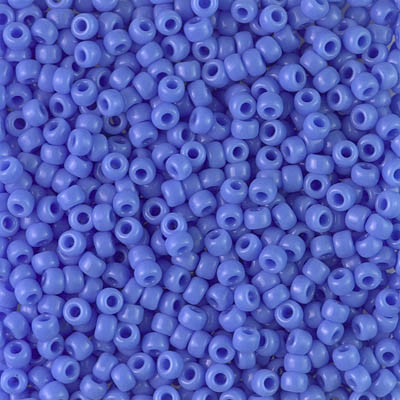 Round Seed Bead by Miyuki - #417-L Periwinkle Opaque