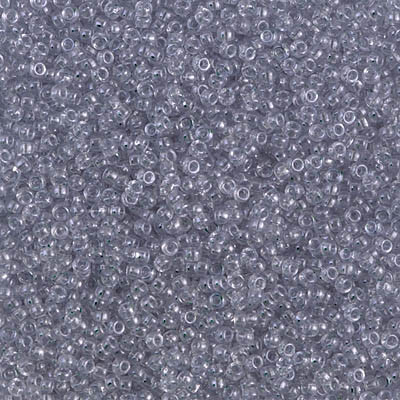 Round Seed Bead by Miyuki - #174 Shadow Clear Transparent Luster