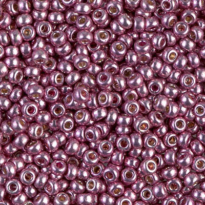 Round Seed Bead by Miyuki - #4218 Duracoat Galvanized Dusty Orchid