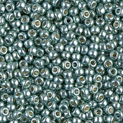 Round Seed Bead by Miyuki - #4216 Duracoat Galvanized Sea Foam