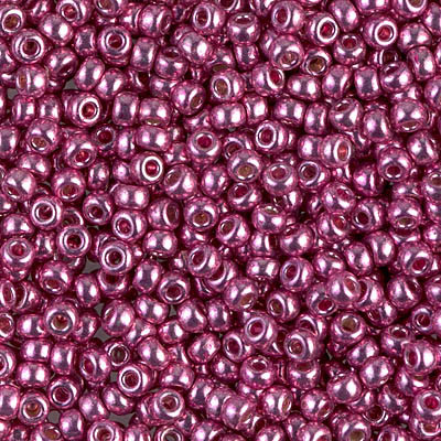 Round Seed Bead by Miyuki - #4210 Duracoat Galvanized Hot Pink