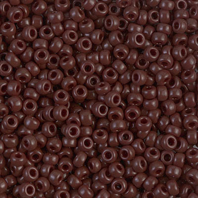 Round Seed Bead by Miyuki - #409 Chocolate Opaque