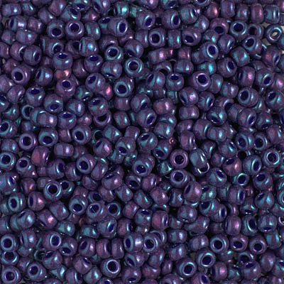 Round Seed Bead by Miyuki - #1899 Eggplant Opaque Luster