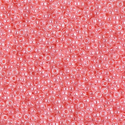 Round Seed Bead by Miyuki - #2346 Coral Ceylon Semi-Matte