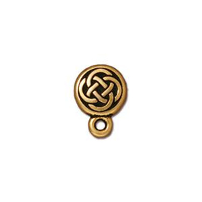 Tierracast Post & Clips: Post, Small Celtic Circle | 1 Pair