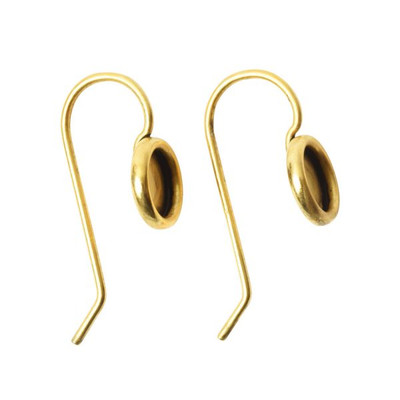 Nunn Earring: Wire 6mm Circle | 1 Pair