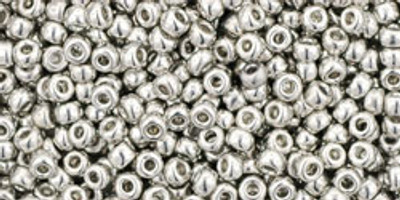 Round Seed Bead by Toho - #0714 Metallic Silver