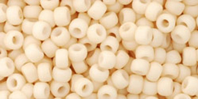Round Seed Bead by Toho - #763 Pastel Apricot Opaque Matte
