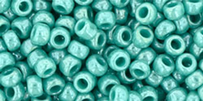 Round Seed Bead by Toho - #0132 Turquoise Opaque Luster