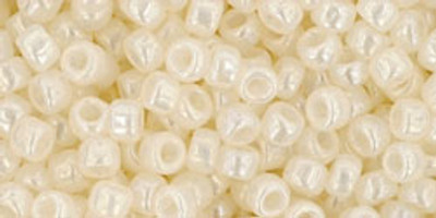 Round Seed Bead by Toho - #0147 Light Ivory Ceylon