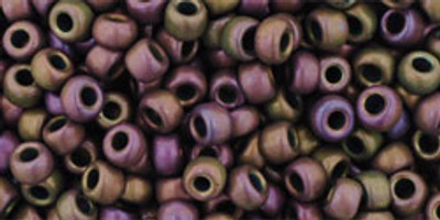 Round Seed Bead by Toho - #85-F Purple Metallic Rainbow Matte