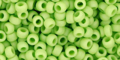 Round Seed Bead by Toho - #44-F Sour Apple Opaque Matte