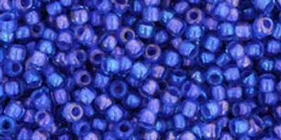 Round Seed Bead by Toho - #934 Light Sapphire / Purple Opaque Inside Color Lined