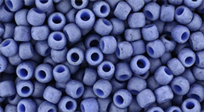 Round Seed Bead by Toho - #2606-F Semi Glazed Soft Blue