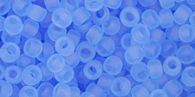 Round Seed Bead by Toho - #0013-F Light Sapphire Transparent Matte