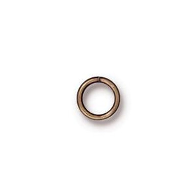 TierraCast Jump Rings: Round 6mm 19 Gauge | Pk of 50