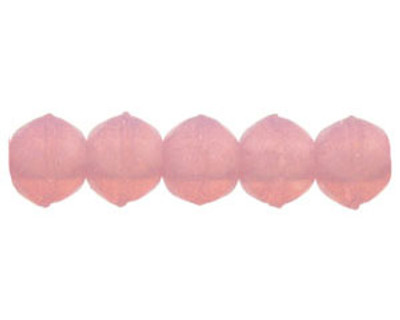 3mm Round - English Cut - #M71010 Milky Pink Matte (50pcs)