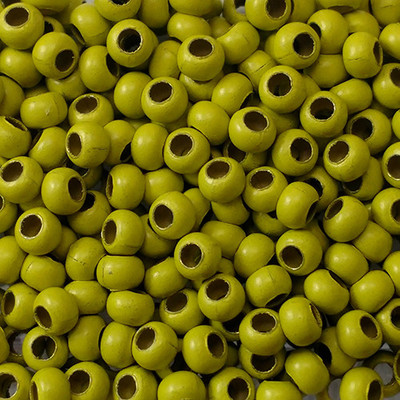 6/0 Heavy Metal Seed Beads - Yellow
