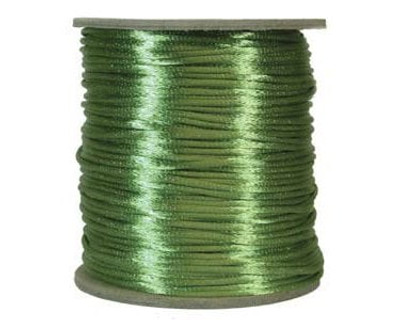 Satin Cord - Apple Green