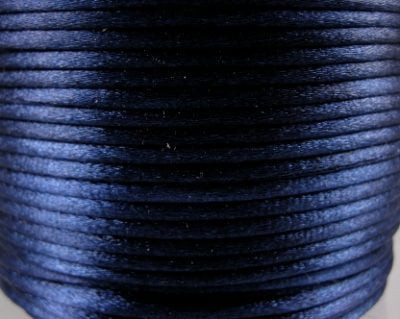 Satin Cord - Navy