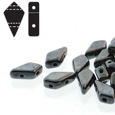 Kite Bead - Gunmetal