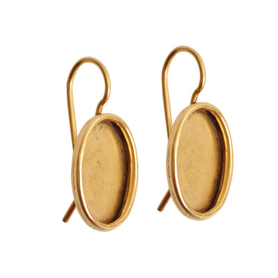 Nunn Earrings: Small Oval | 1 Pair