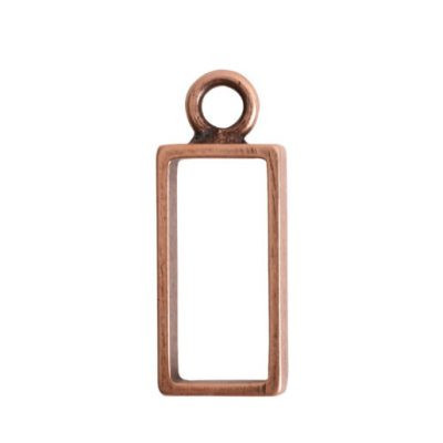 Open Frame Rectangle Single Loop Bezel - Small by Nunn Design | 1 Each