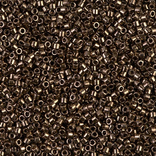 Delica Seed Bead - #0022 Dark Bronze Metallic