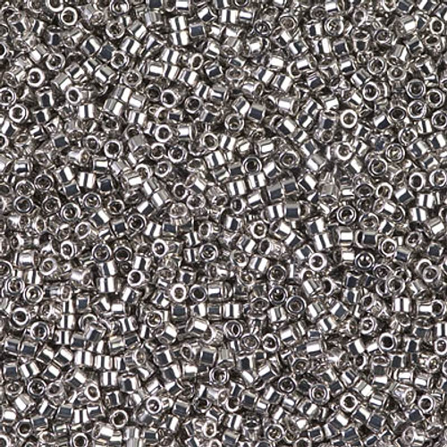 Delica Seed Bead - #0038 Palladium Plated