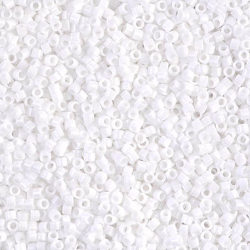 Delica Seed Bead - #0200 White Opaque
