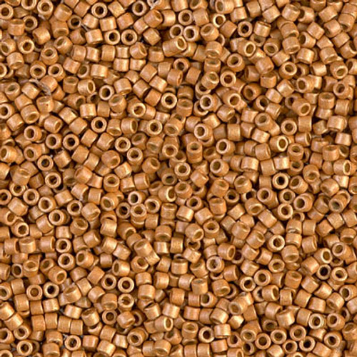 Delica Seed Bead - #1833F Duracoat Galvanized Yellow Gold Matte