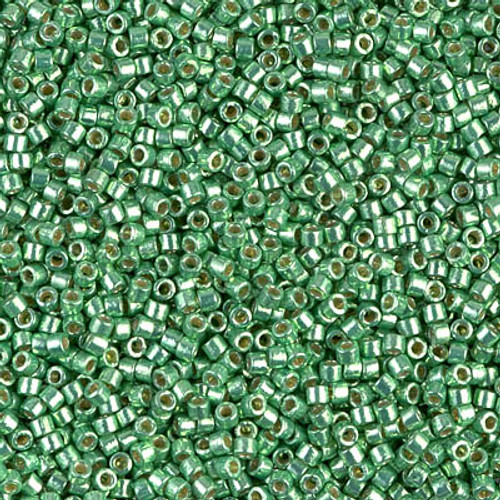 Delica Seed Bead - #1844 Duracoat Galvanized Dark Mint Green