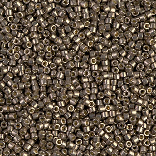 Delica Seed Bead - #1852 Duracoat Galvanized Pewter
