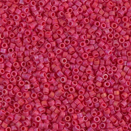 Delica Seed Bead - #0362 Red Opaque Luster Matte