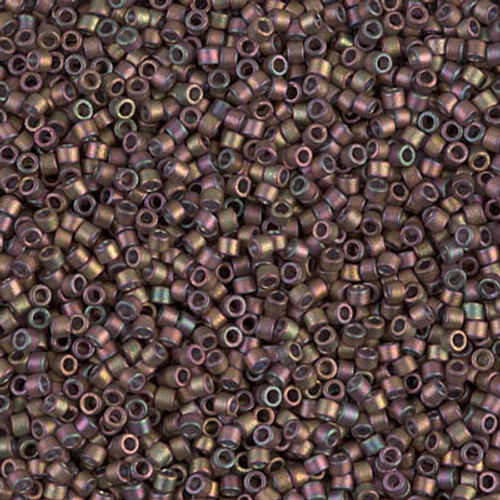 Delica Seed Bead - #0380 Khaki Metallic Rainbow Matte