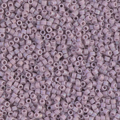 Delica Seed Bead - #0875 Mauve Opaque Rainbow Matte