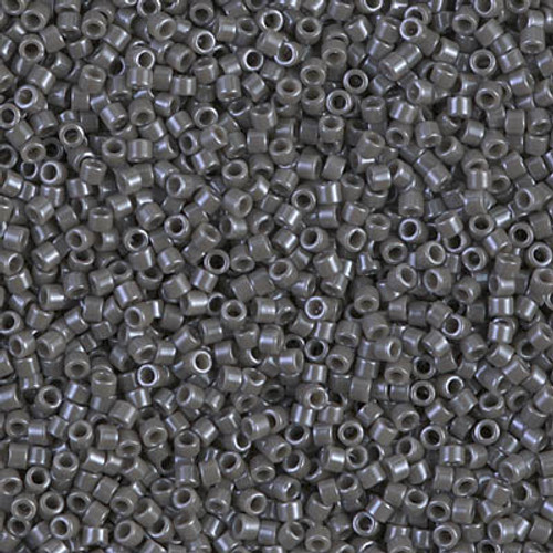 Delica Seed Bead - #0268 Smoke Opaque Luster