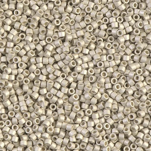 Delica Seed Bead - #0335 Silver Galvanized Matte