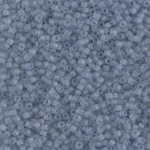 Delica Seed Bead - #0381 Shadow Gray Transparent Luster Matte