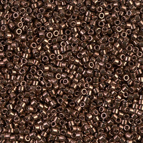 Delica Seed Bead - #0460 Galvanized Cinnamon Brown