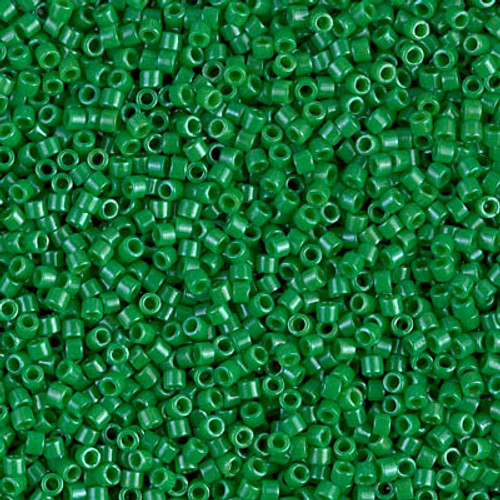 Delica Seed Bead - #0655 Dyed Kelly Green Opaque