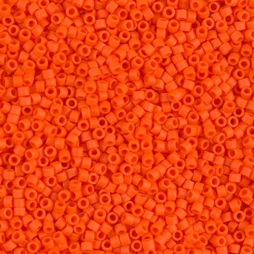 Delica Seed Bead - #0752 Orange Opaque Matte
