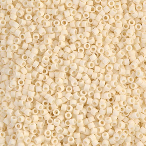 Delica Seed Bead - #0762 Dark Cream Opaque Matte