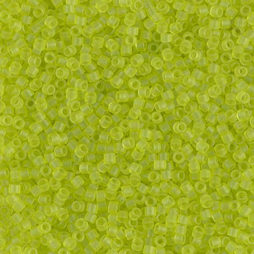 Delica Seed Bead - #0766 Chartreuse Transparent Matte
