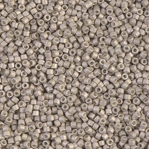 Delica Seed Bead - #1176 Galvanized Ash Gray Matte