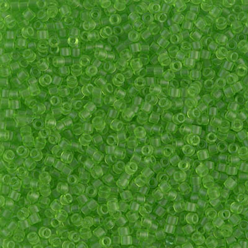 Delica Seed Bead - #1266 Lime Transparent Matte