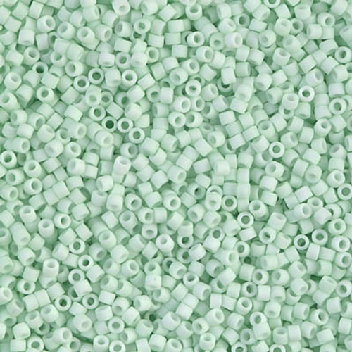 Delica Seed Bead - #1516 Light Mint Opaque Matte