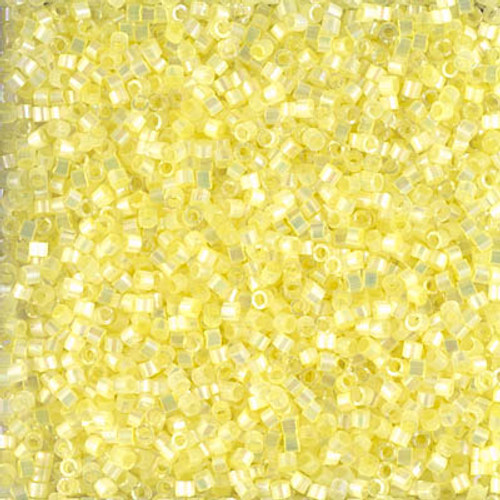 Delica Seed Bead - #1873 Silk Inside Dyed Citron Rainbow