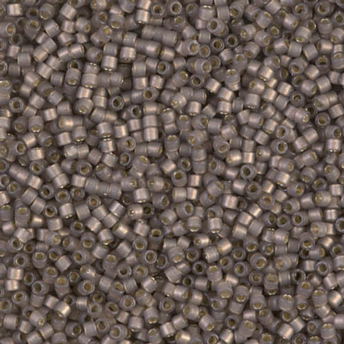 Delica Seed Bead - #2184 Duracoat Dyed Bramble Transparent Silver-Lined Semi-Matte